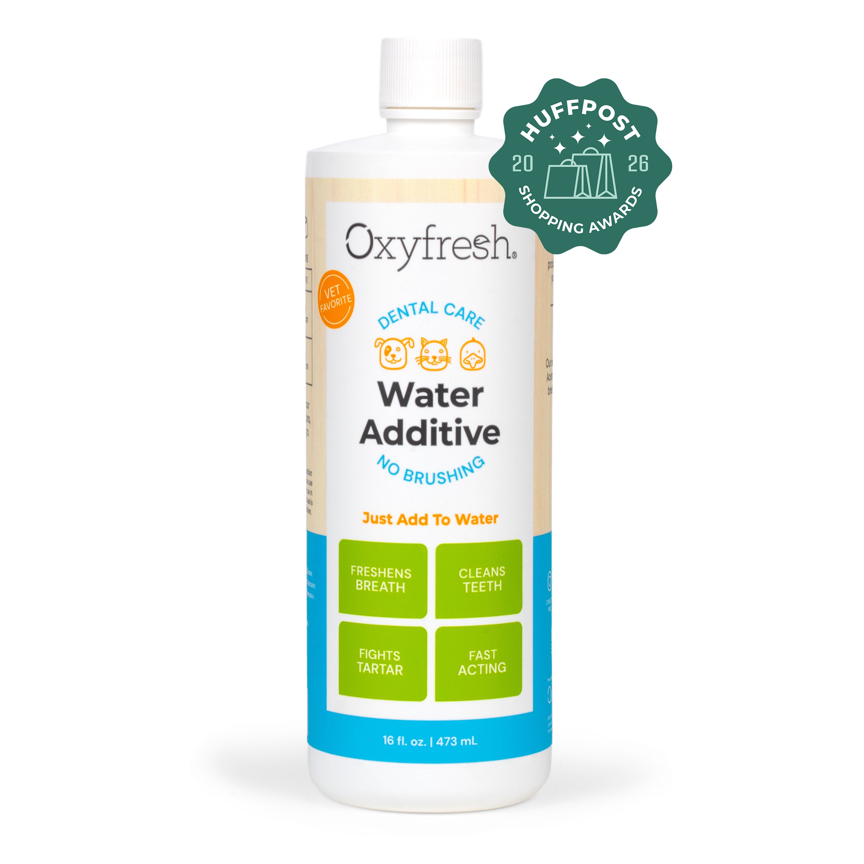 Premium Pet Dental Water Additive - Best Way to Fight Pet Bad Breath