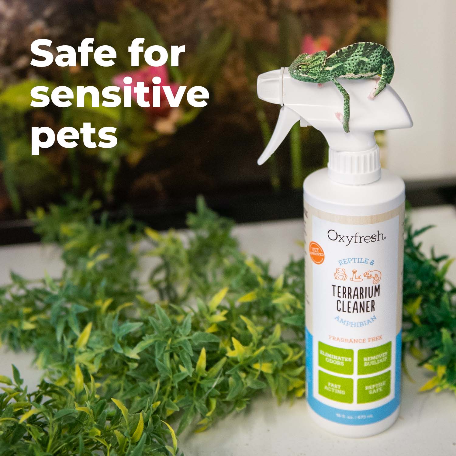 Advanced Terrarium Cleaner - Best Reptile & Amphibian Habitat Cleaner